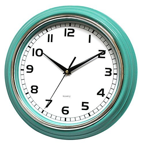 12 Inch Decorative Wall Clock Silent & Non Ticking for Home, Kitchen