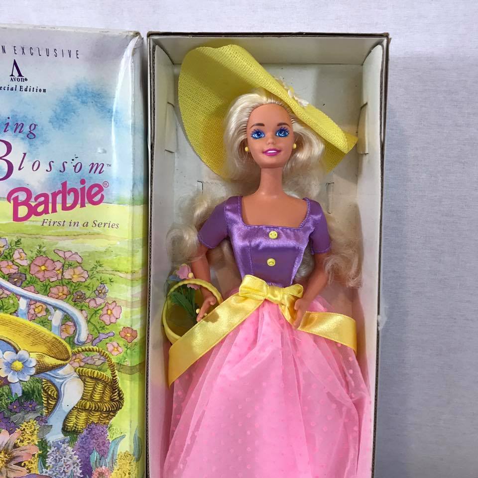 1995 avon spring blossom barbie