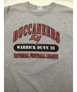 Vtg NFL Tampa Bay Buccaneers Warrick Dunn T Shirt  XXL Single Stitch Vin... - $27.50