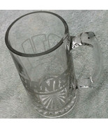 Giants (NY) clear glass beer mug - $24.00
