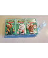 Lot of 3 7-Eleven Traditions Ornaments Christmas Bear,Santa &amp; Mouse (NEW... - $9.85