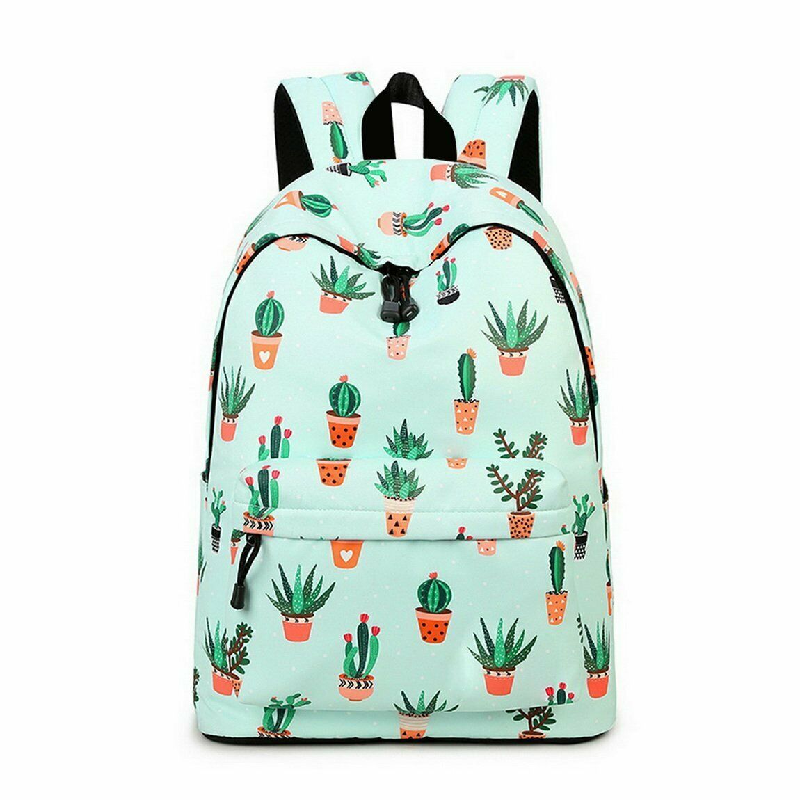 Primary image for Cactus Backpack School Bag Green Mint Back to School Laptop Sleeve Succulent