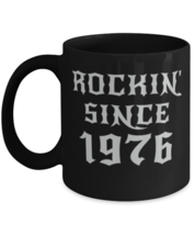 44 Year Old Classic Rock Mug 1976 44th Birthday Gifts Mug for Men or Women  - $17.95