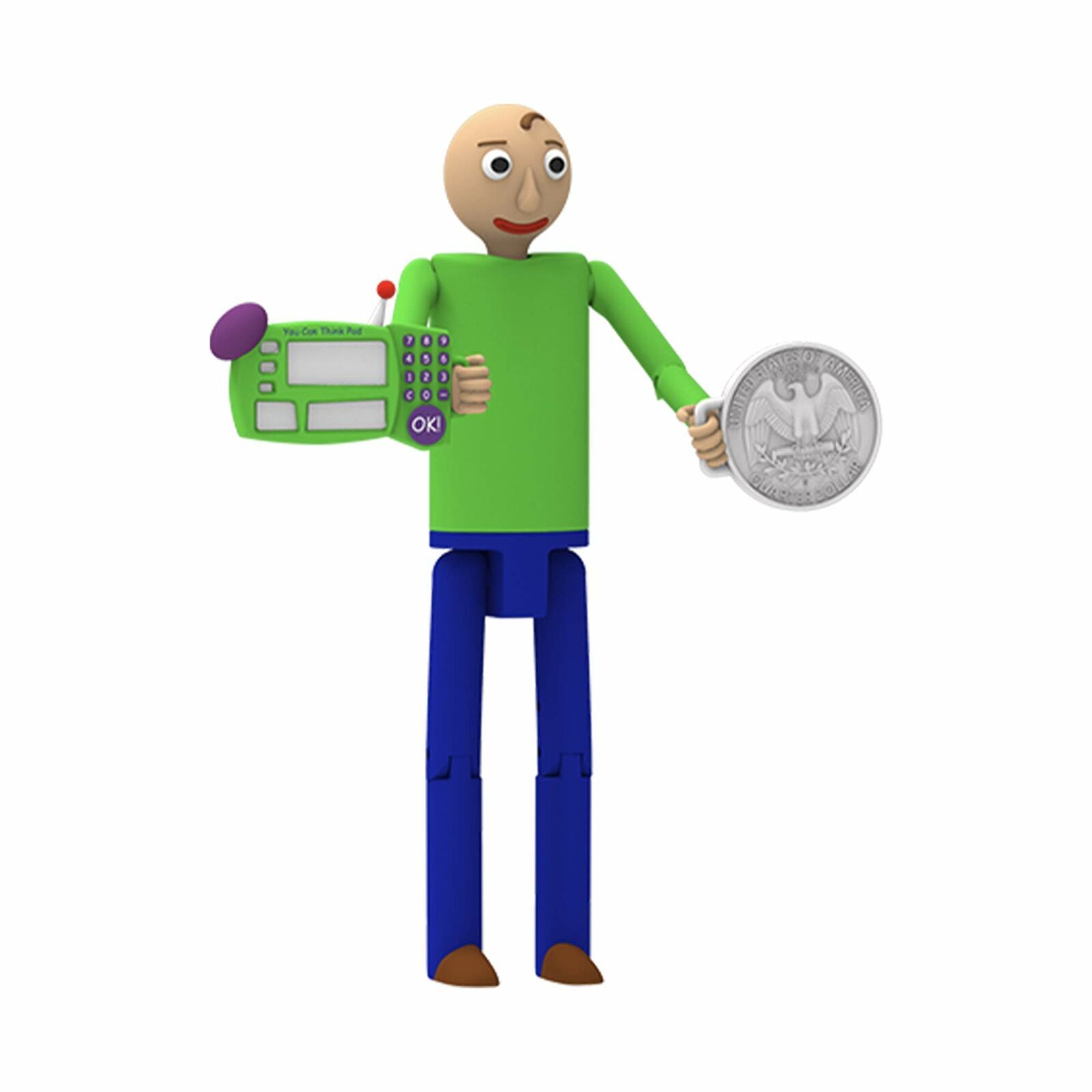 baldi's basics angry baldi action figure