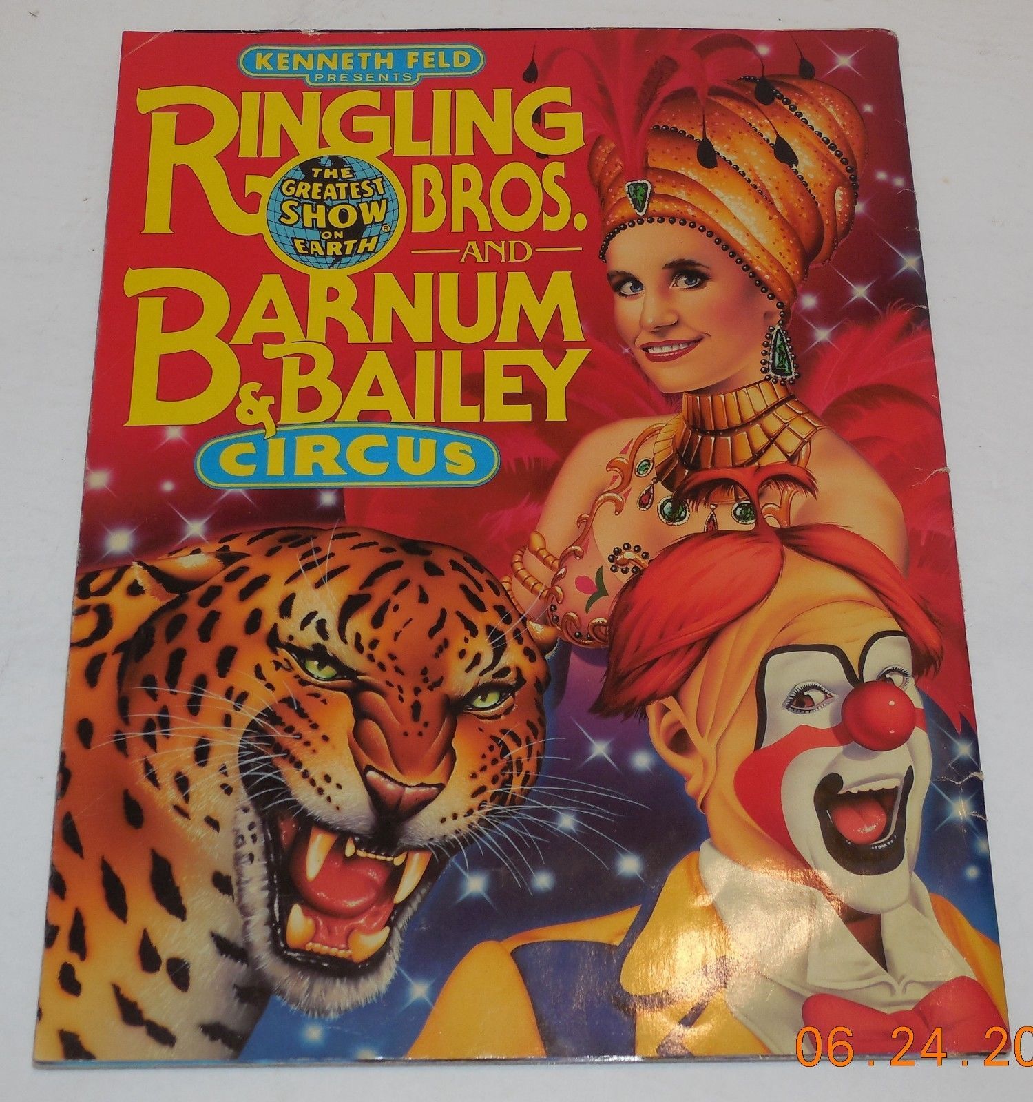 120th Ringling Bros. & Barnum & Bailey Circus Program rare HTF OOP ...