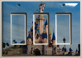 Paris Disney princess castle Light Switch Outlet wall Cover Plate Home Decor image 11