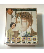 JANE AUSTEN&#39;S PRIDE &amp; PREJUDICE~6 VHS Movie 200th Anniversary Edition BO... - $16.82