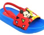 MICKEY MOUSE & PLUTO DISNEY CLUBHOUSE Boys Beach Sandals NWT Toddler's Size 5-6