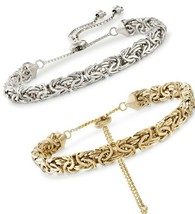 18K Yellow Gold Plated Link Chain Braclet 7.8/" Unisex