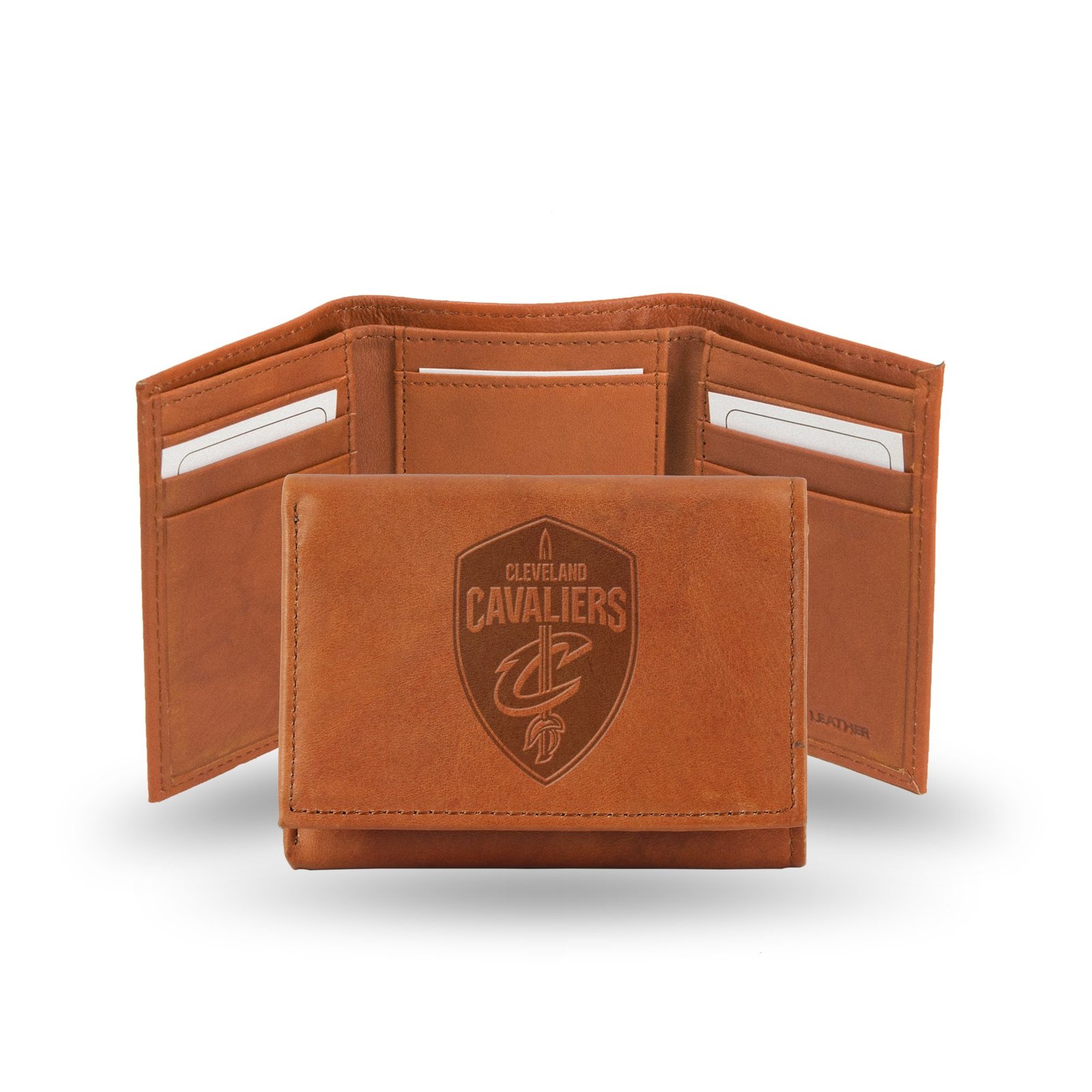Washington Nationals Leather Embossed Logo Nylon Tri-Fold Wallet