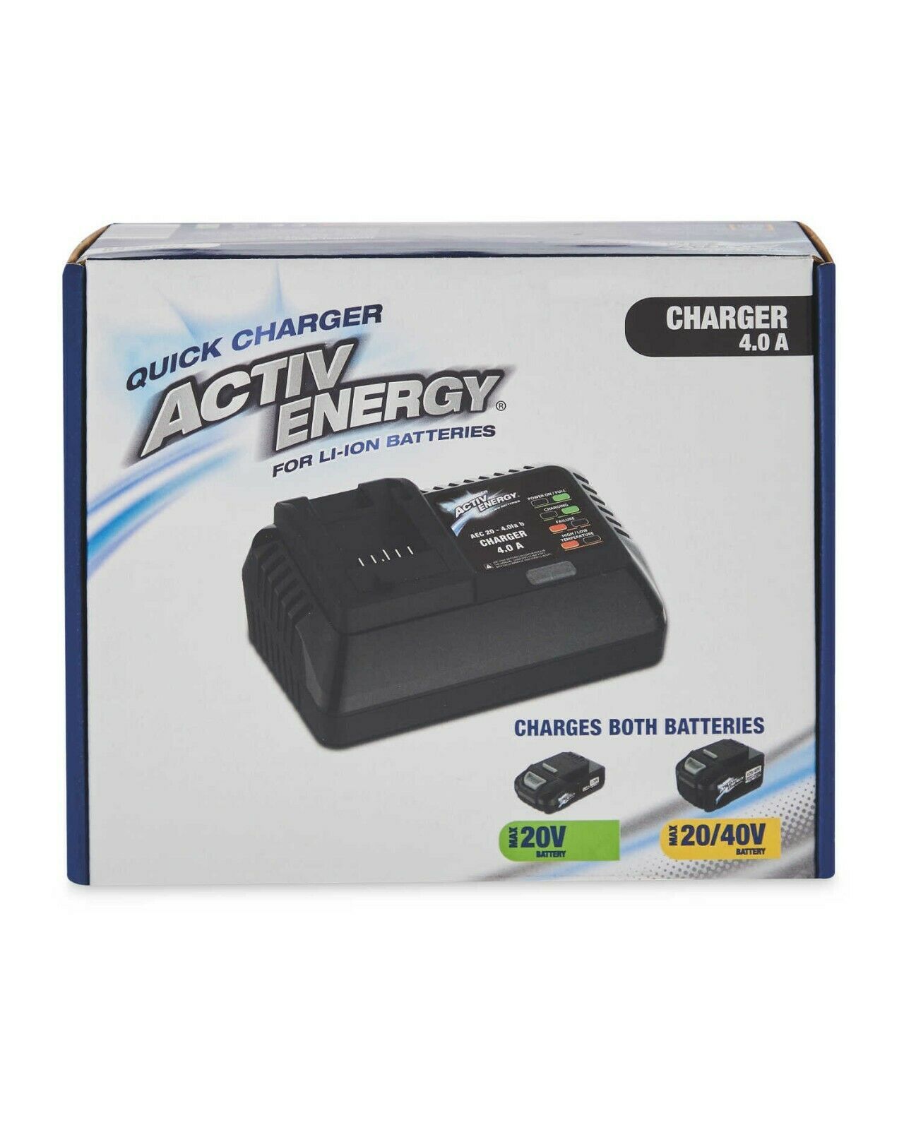 Activ Energy Battery Charger Only A For V V Batteries For Ferrex