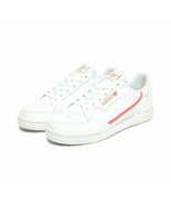 adidas Continental 80 Junior Sneakers Casual White Pink - Girls Sz 6 - $34.58