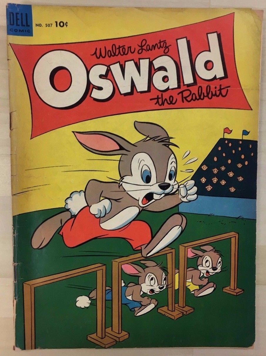 OSWALD THE RABBIT (1953) Dell Four Color Comics #507 F/G - Comics ...