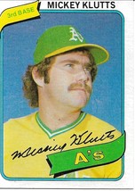 Baseball Card- Mickey Klutts 1980 Topps #717 - $1.30
