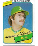 Baseball Card- Mickey Klutts 1980 Topps #717 - $1.30