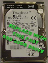 20GB Fast SSD Replace DJSA-220 with this 2.5" 44 PIN IDE SSD Drive DJSA-220