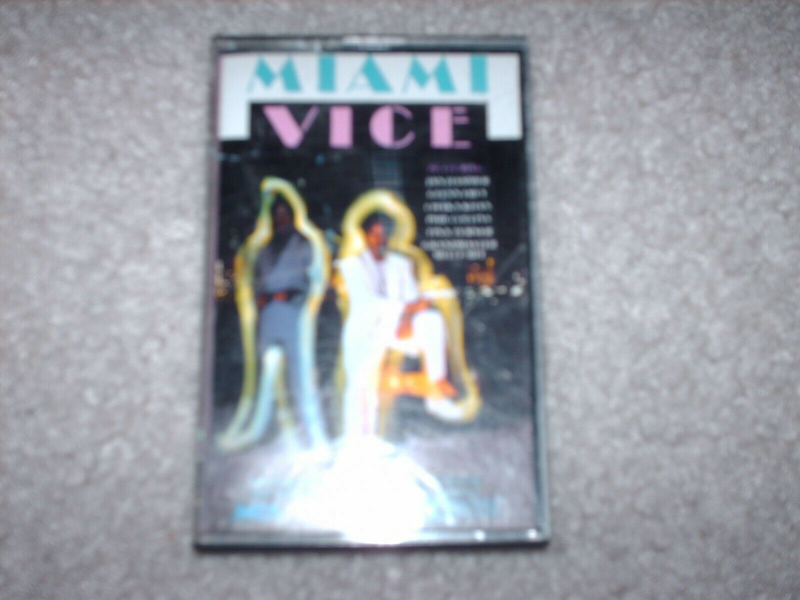 Vintage Miami Vice Original Soundtrack Cassette Tape 1985 Release MCA