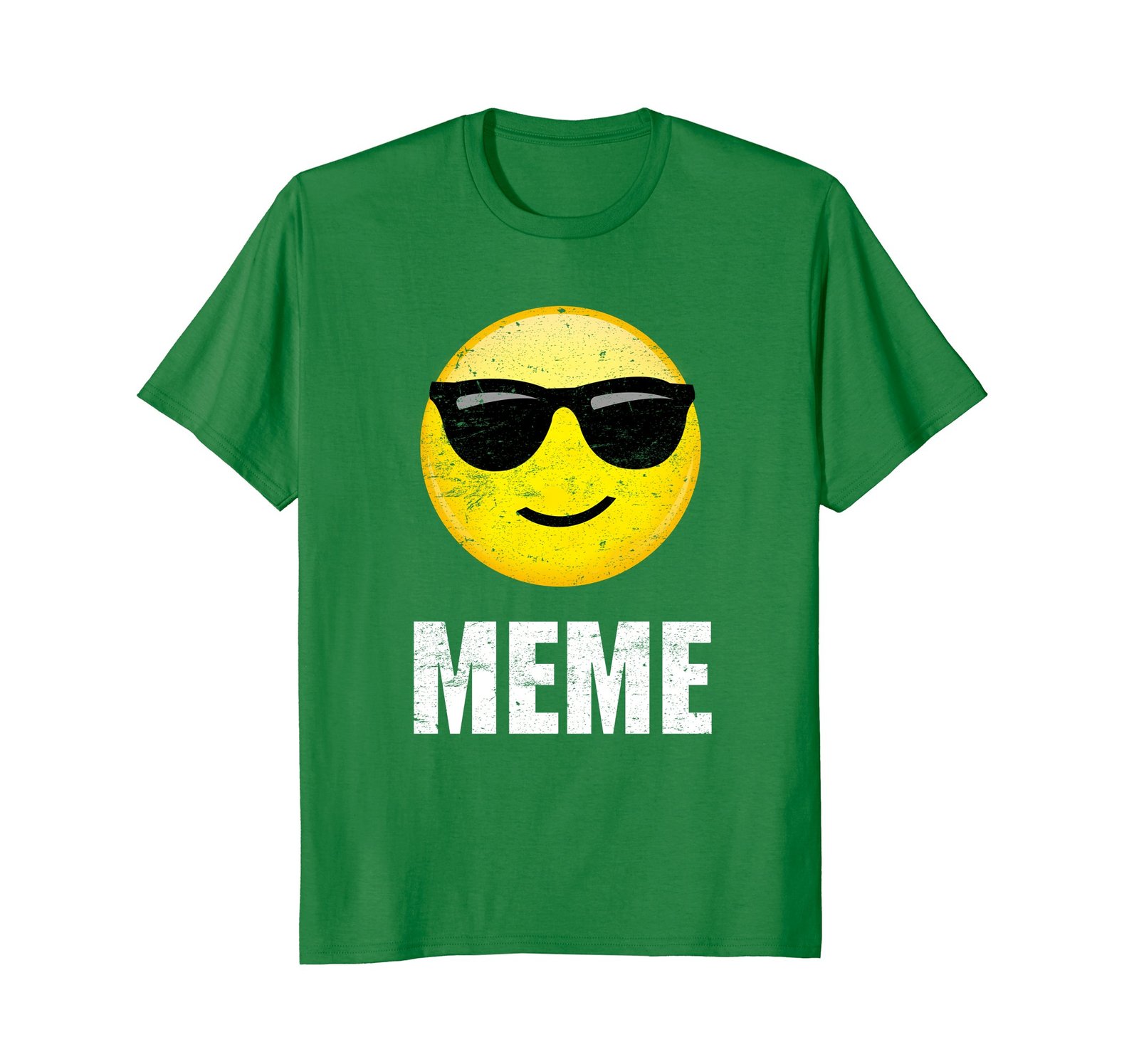Funny Shirts Meme Emoji Sunglasses TShirt Boys / Girls / Adults