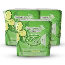 5 PAX Bio Sanitary Napkin Pad Herbal Women Daily Use Soft Cotton Pantyliner - $55.99