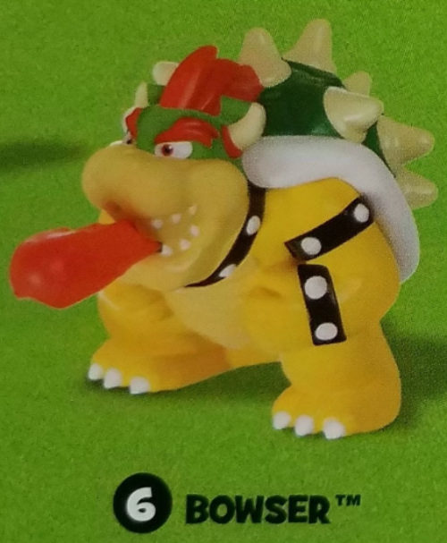 BOWSER Super Mario McDonalds Happy Meal Toy 6 2017 NEW Fast Food