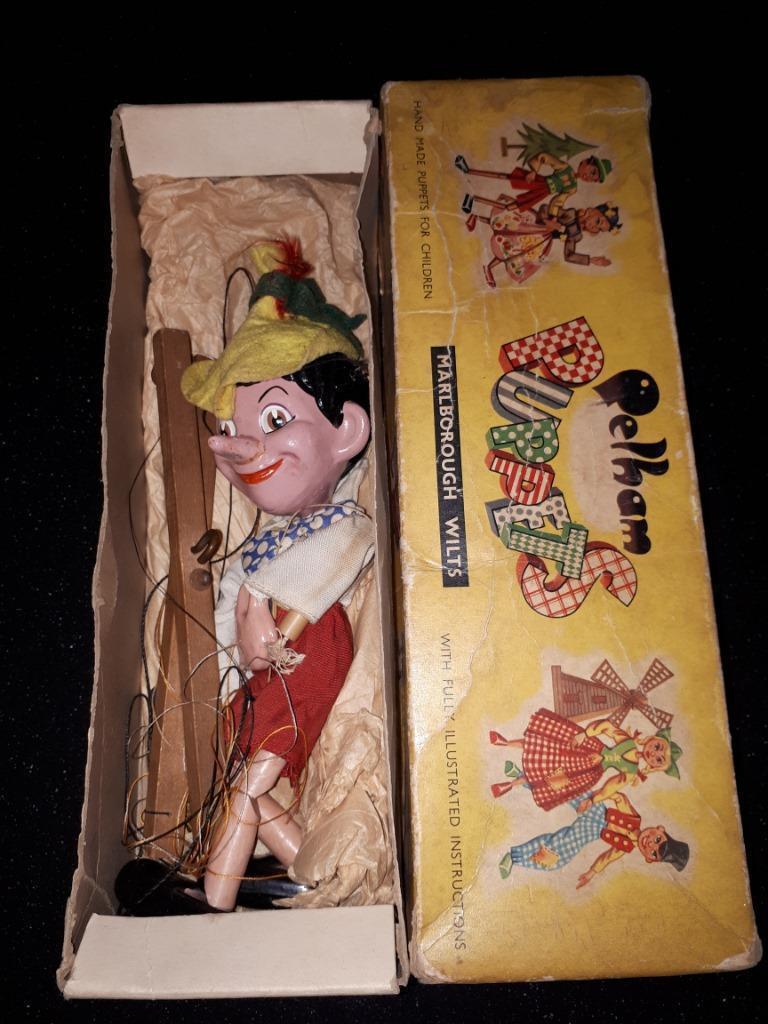 Extremely Rare! Walt Disney Pinocchio Pelham Marionette Figurine Puppet ...