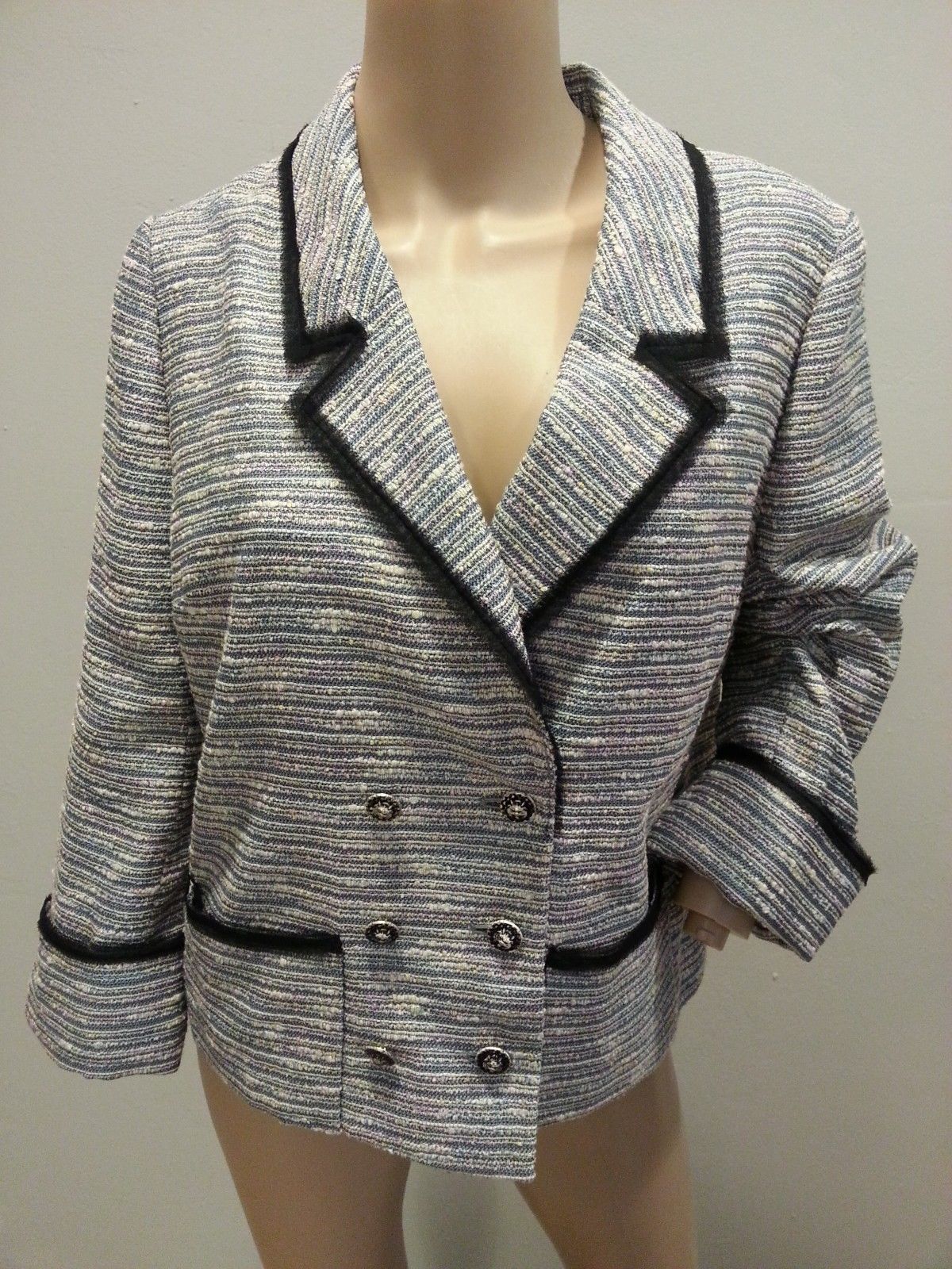 anthropologie tweed jacket