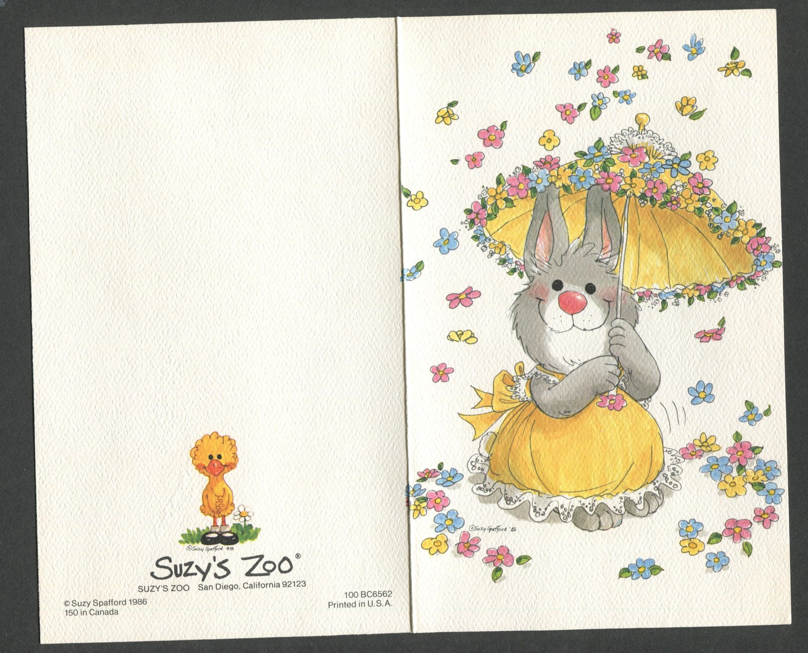 Primary image for 2 Vintage Greeting Cards Baby Shower Trademarks Hallmark and Suzy Zoo 5 x 7