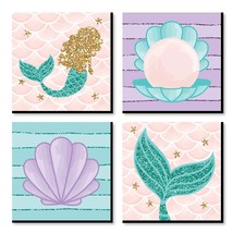 Big Dot Of Happiness Let&#39;S Be Mermaids - Kids Room, Nursery Decor And  - $82.99