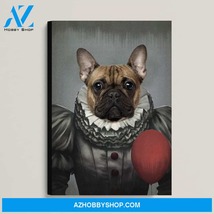 Custom Pet Portrait, The Pennywise Canvas Prints - $49.99