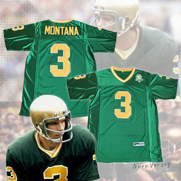 Joe Montana 3 Notre Dame College Football Jersey FootballOther