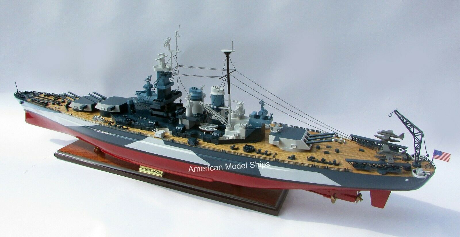 USS North Carolina (BB-55) Battleship Model 39