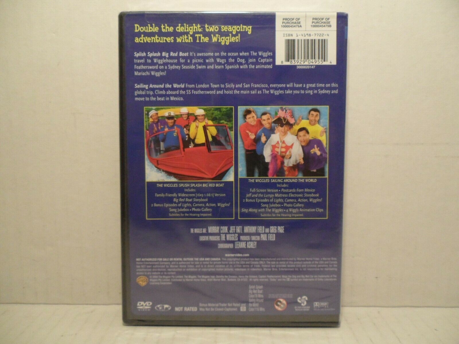 The Wiggles: Splish Splash Big Red Boat/Sailing Around The World (DVD ...