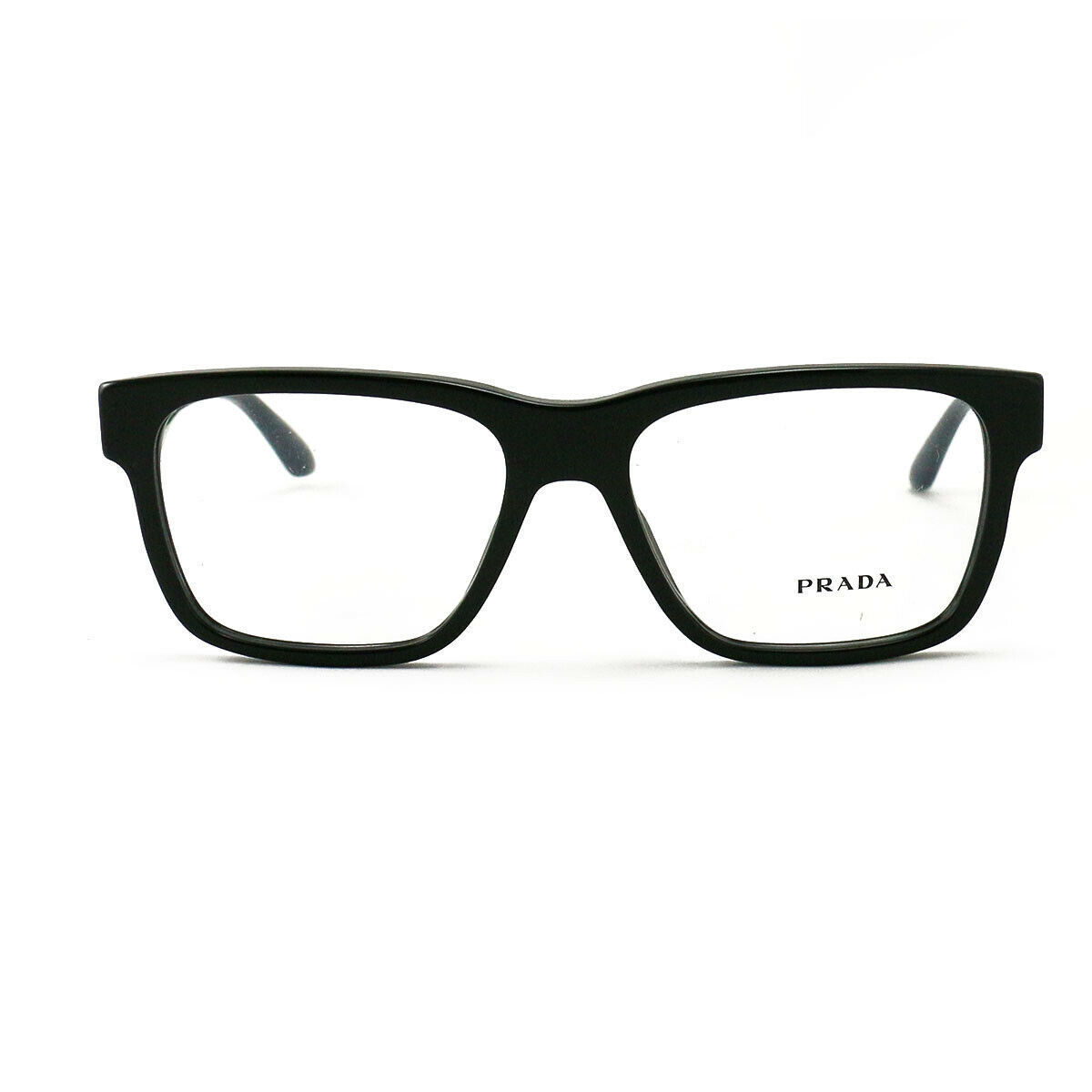 New Prada Eyeglasses Vpr 16r 1ab 101 Black Acetate 53 16 140 Authentic Eyeglass Frames 