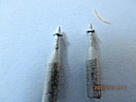 Details West # RA-278 Radio Antenna Cone Type. 2 Each HO-Scale image 2