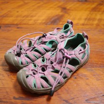 KEEN Whisper Childrens Kids Girls Waterproof Purple Mesh Sport Sandals 1 33 - $21.24