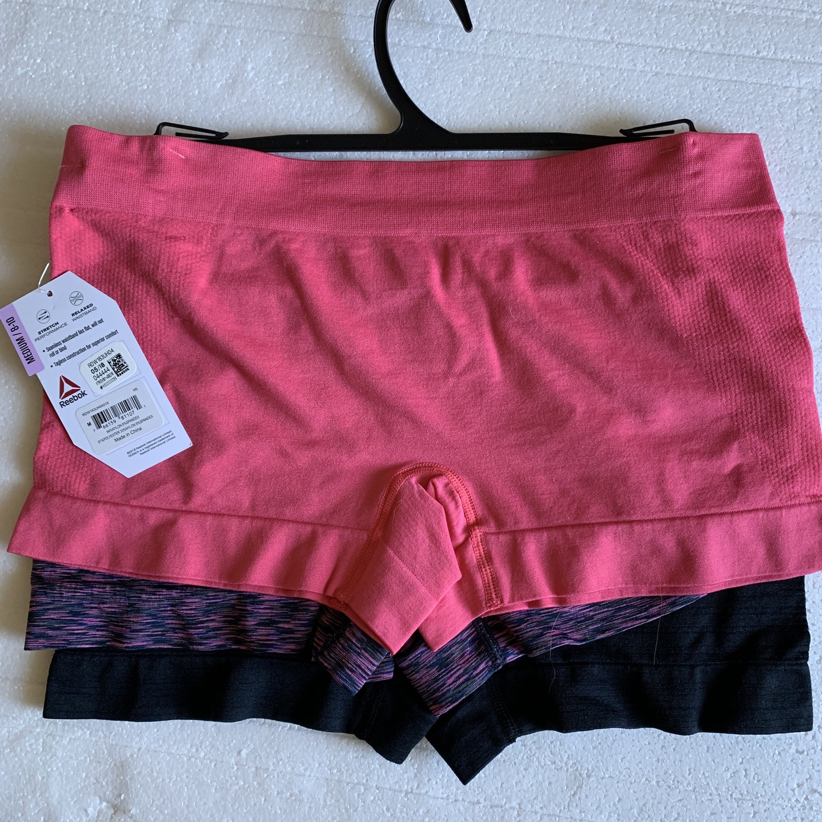 Reebok Seamless Boyshorts 2pack Performance Style M, XL Panties