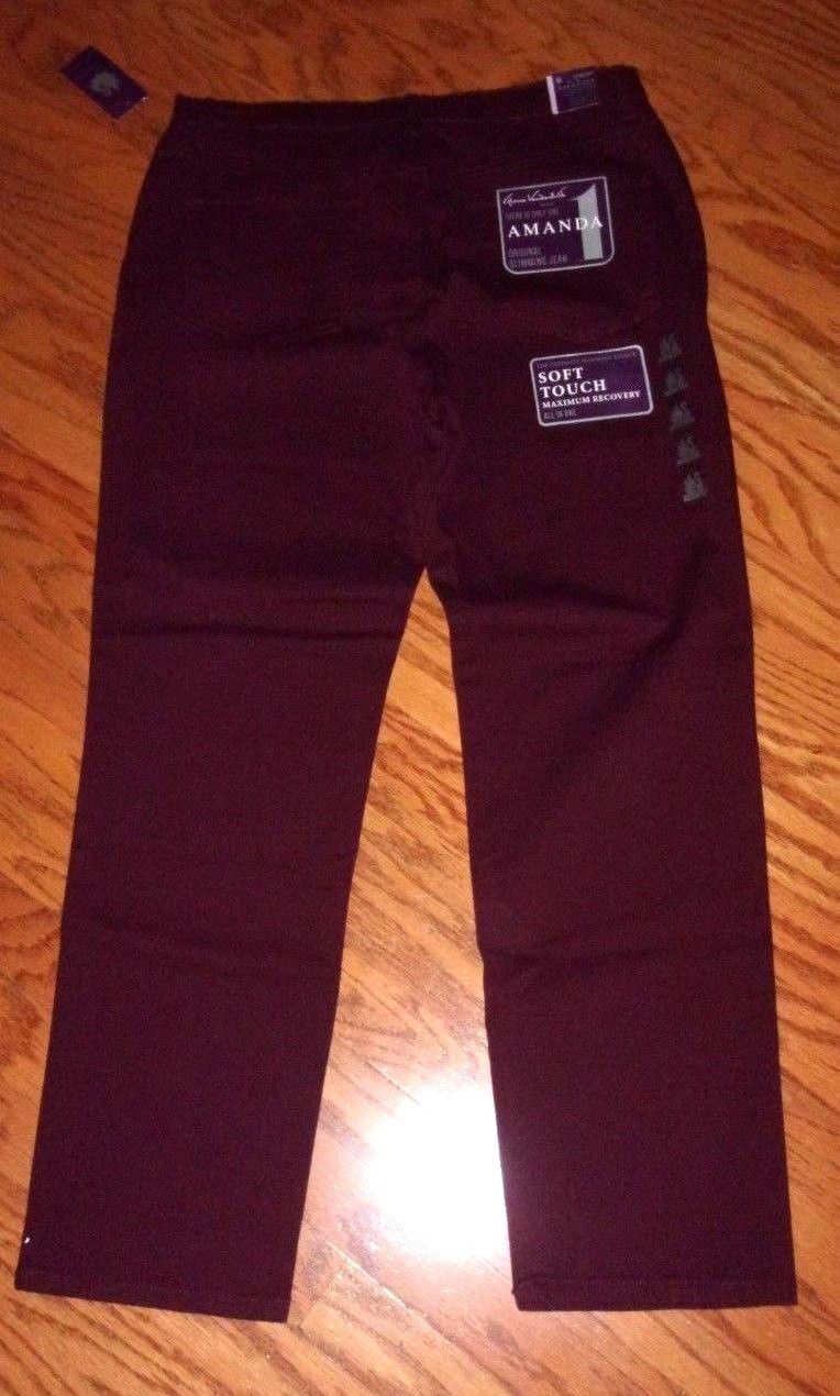 NEW! GLORIA VANDERBILT AMANDA ~ SIZE 14 SHORT~ SLIMMING JEANS ~ $40 NWT - Jeans
