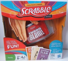Scrabble Turbo Slam Electronic Board Game Complete Tested Works - $14.59