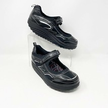 Skechers Womens Black Leather Mary Jane Shape up Sneaker, Size 9 - $38.12