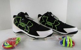 Under Armour Men's UA Ignite Mid Baseball Cleats Athletic Shoes Sz 8 Footwear - $59.40