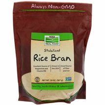 Now Foods Real Food Stabilized Rice Bran, 20 oz (567 g) - $9.59+