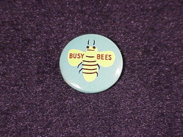 Vintage Busy Bees Pinback Button, made by the David C. Cook Publishing Co. - $6.50