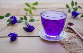 Butterfly Pea Tea Natural Loose flowers Tea Bags INCLUDED  Healthy Herba... - £10.67 GBP+