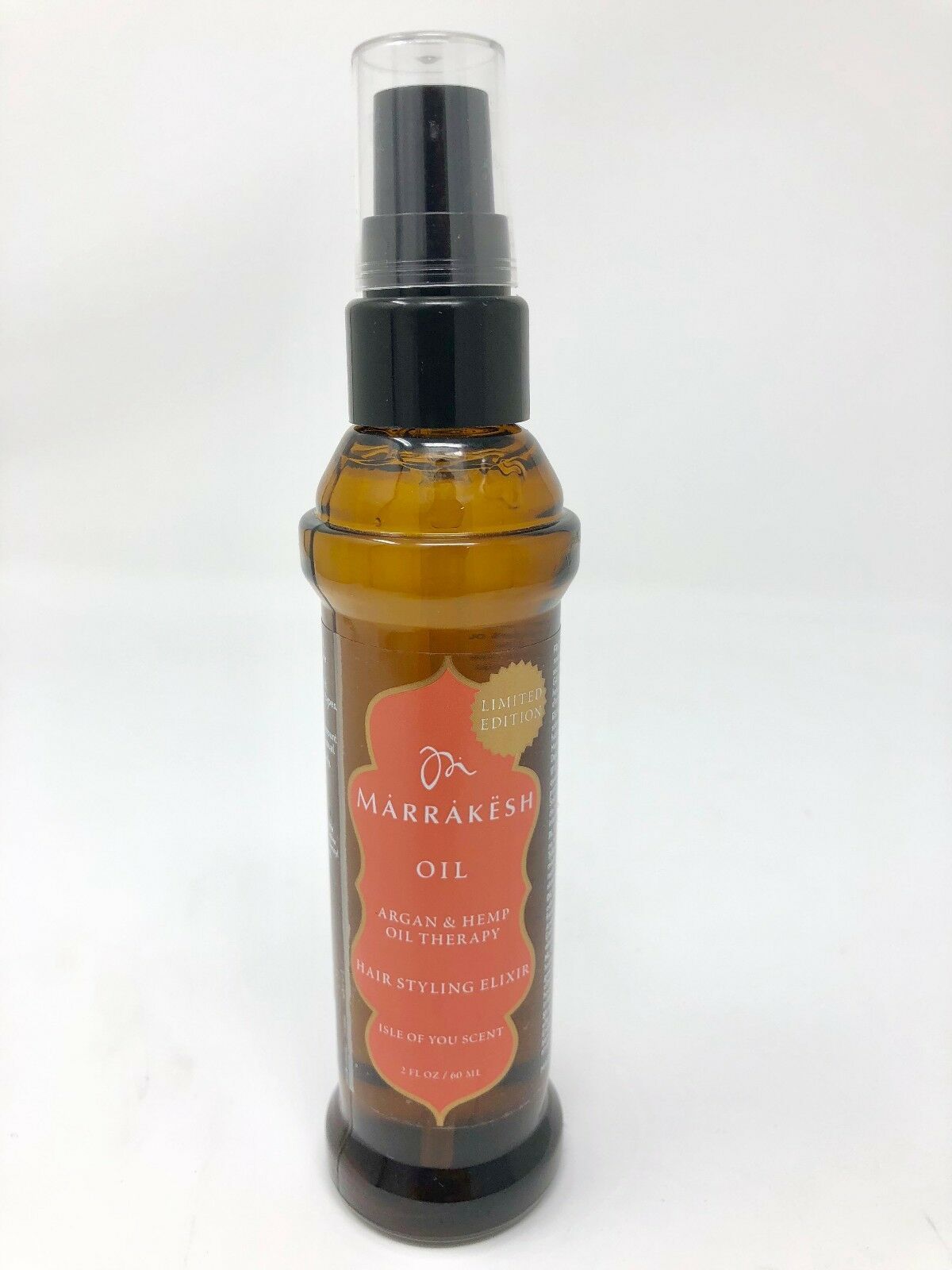 Marrakesh Oil Hair Styling Elixir ISLE OF YOU Scent 2 oz Serum & Oils