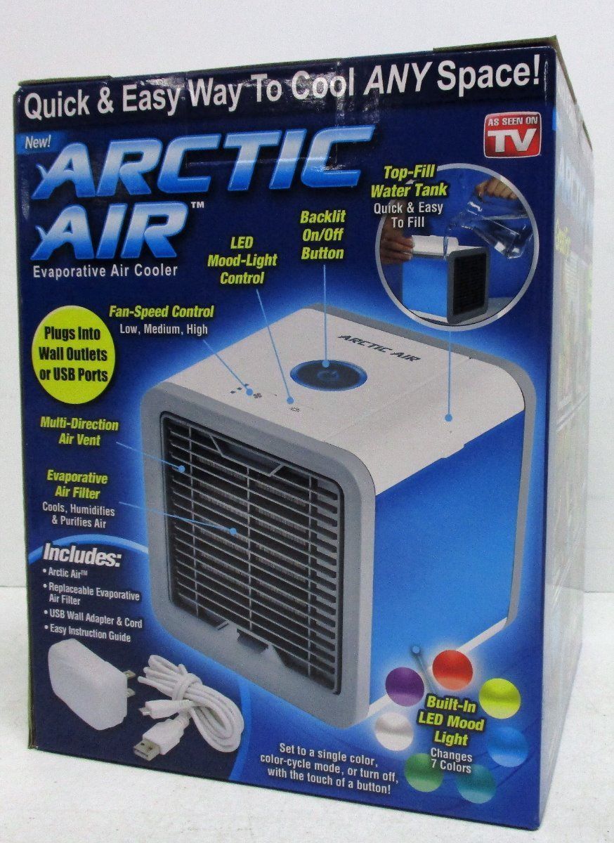 As Seen on TV Arctic Air Portable Air Cooler/Humidifier/Purifier with