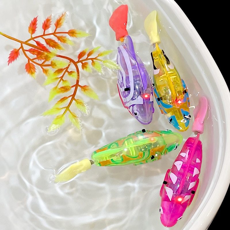 Electric Cat Fish Toy Pet Swimming Fish Pet Interactive Floating Robot