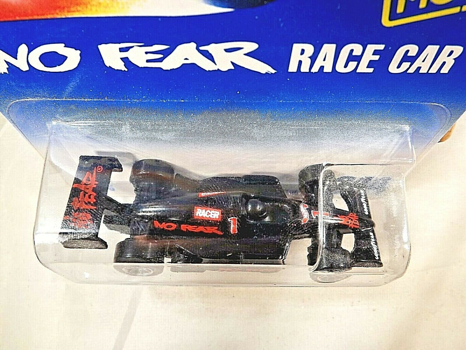 HOT WHEELS 1992 NO FEAR RACE CAR COLLECTOR 244 SUPER NICE NEW IN PACKAGE 