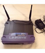 LINKSYS WIRELESS - B 2.4 GHZ Broadband Router Model BEFW11S4 - $15.00