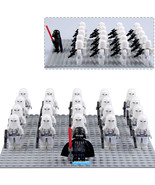 Star Wars Snowtrooper Army Lego Moc Minifigures Toys Set 21Pcs - $30.99