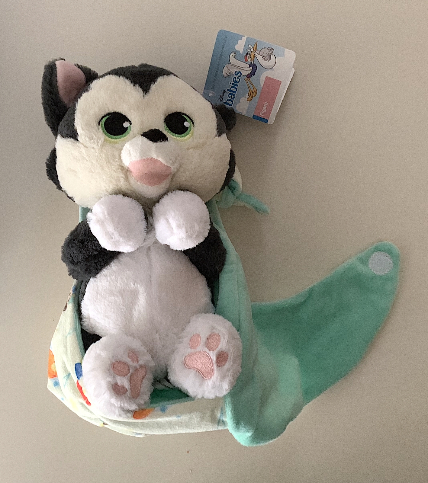 disney plush with blanket pouch